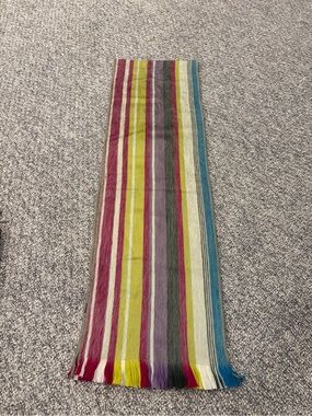 Shupaca Multicolor Striped Alpaca Scarf